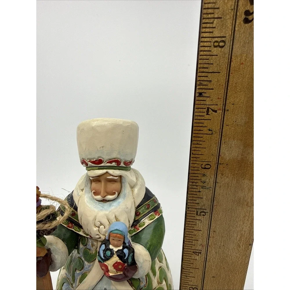 Jim Shore Heartwood Creek Grandfather Frost 4017650 Russian Santa Figurine 7
